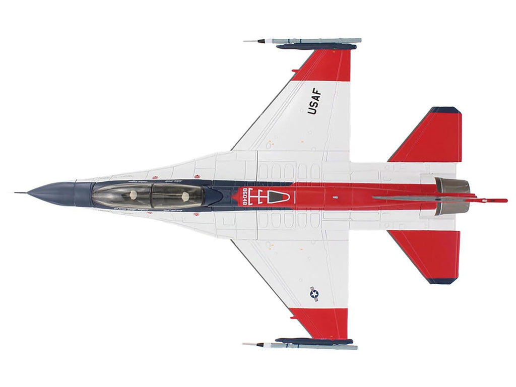 General Dynamics X-62A VISTA Aircraft "86-0048 USAF Test Pilot School Edwards Air Force Base" (2024) United States Air Force "Air Power Series" 1/72 Diecast Model by Hobby Master - image 3