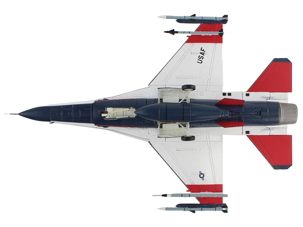 General Dynamics X-62A VISTA Aircraft with Missiles "86-0048 USAF Test Pilot School Edwards Air Force Base" (2024) United States Air Force "Air Power Series" 1/72 Diecast Model by Hobby Master - image 4