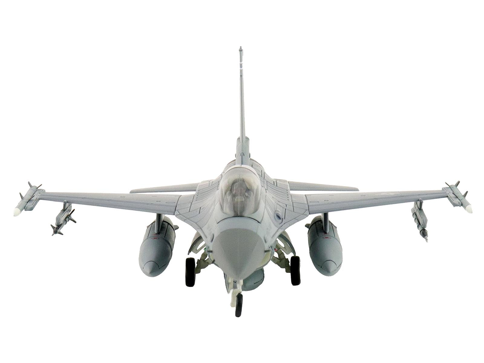 Lockheed F-16D Fighting Falcon Fighter Aircraft "85-1572 Edwards Air Force Base" (2024) United States Air Force "Air Power Series" 1/72 Diecast Model by Hobby Master - image 5