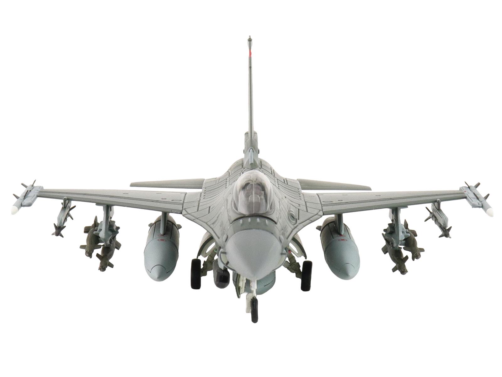 Lockheed F-16C Fighting Falcon Fighter Aircraft "88-0545 138th Fighter Wing Oklahoma Air National Guard" (2024) United States Air Force "Air Power Series" 1/72 Diecast Model by Hobby Master - image 3