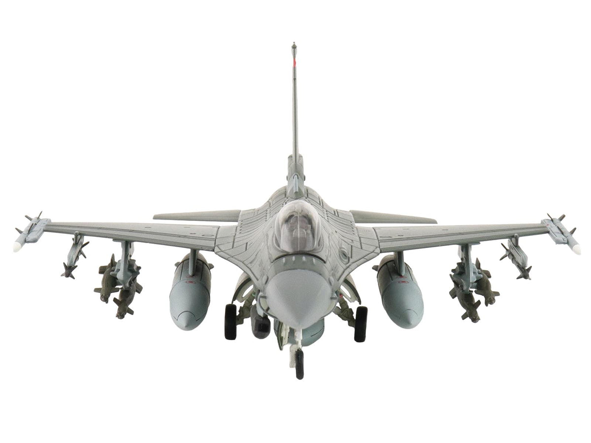 Lockheed F-16C Fighting Falcon Fighter Aircraft "88-0545 138th Fighter Wing Oklahoma Air National Guard" (2024) United States Air Force "Air Power Series" 1/72 Diecast Model by Hobby Master - image 3