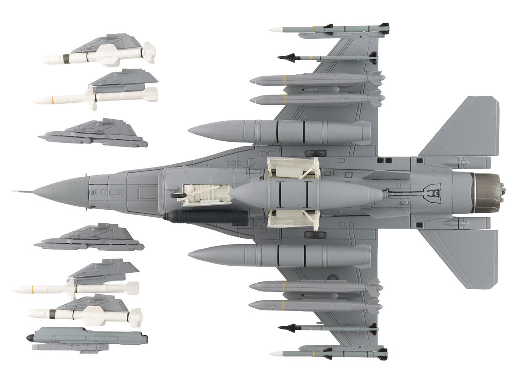 Lockheed F-16D Fighting Falcon Fighter Aircraft "6831 Block 70" (2025) Republic of China Air Force "Air Power Series" 1/72 Diecast Model by Hobby Master - image 4