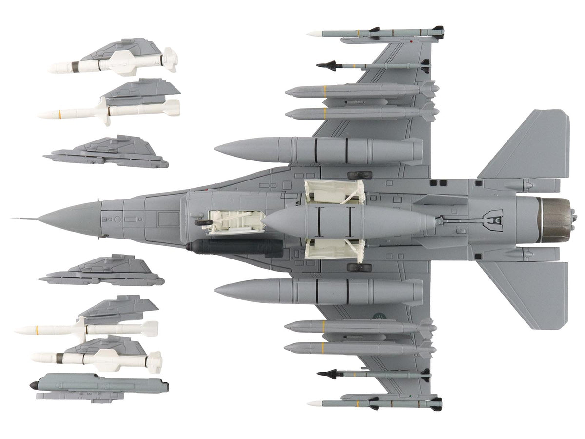 Lockheed F-16D Fighting Falcon Fighter Aircraft "6831 Block 70" (2025) Republic of China Air Force "Air Power Series" 1/72 Diecast Model by Hobby Master - image 4