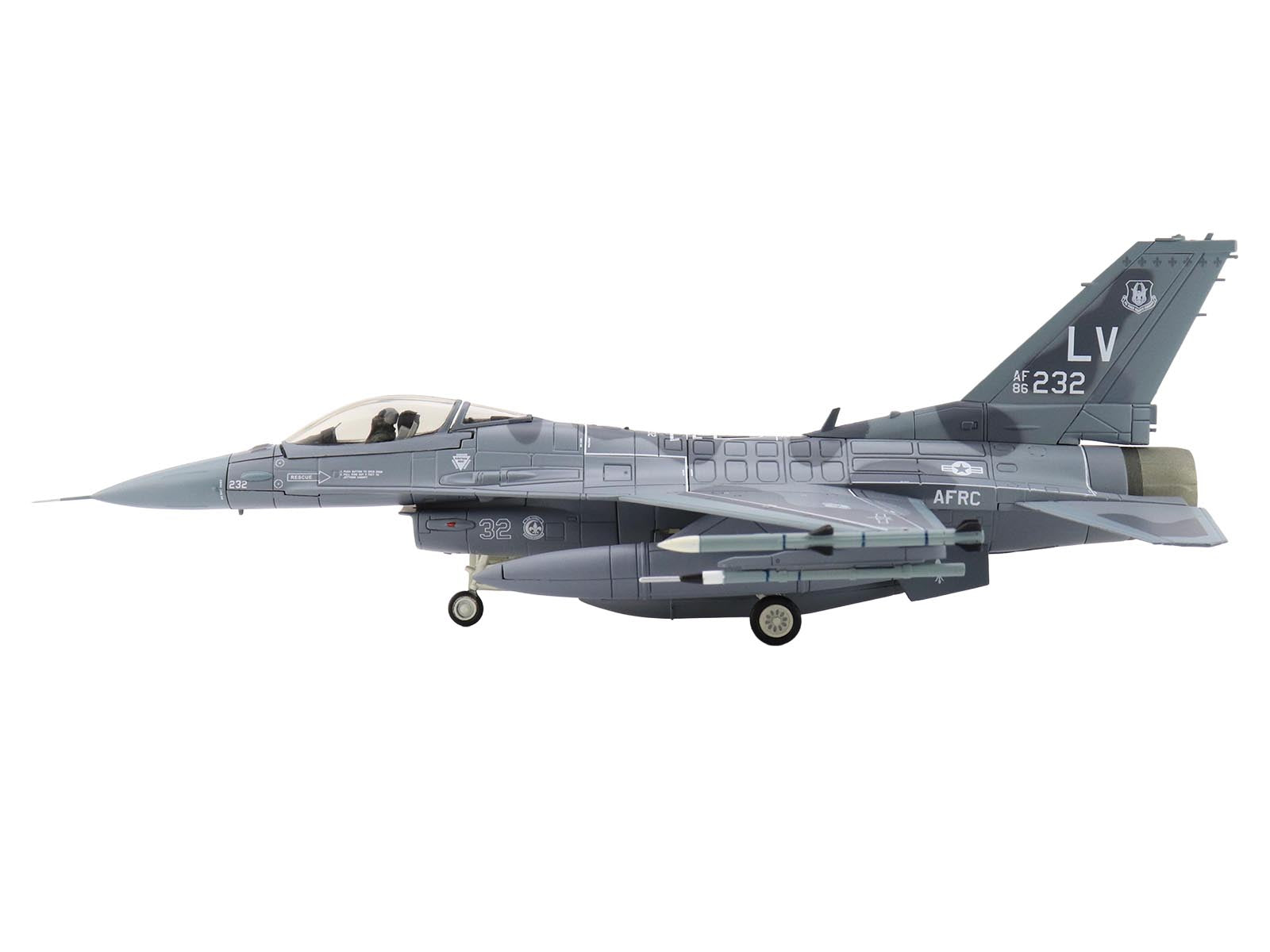Lockheed F-16C Fighting Falcon Fighter Aircraft "J-20 Aggressor Concept Scheme 706th Aggressor Squadron" United States Air Force "Air Power Series" 1/72 Diecast Model by Hobby Master