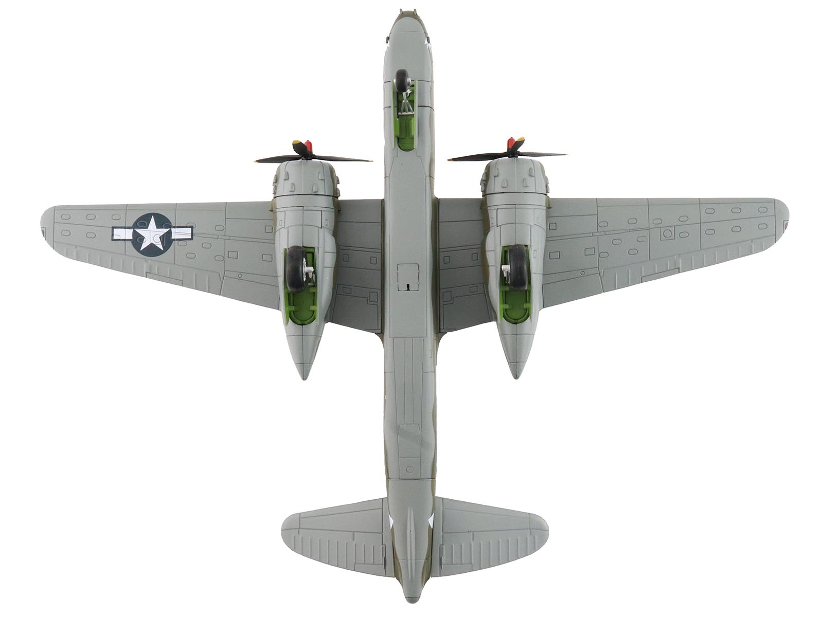 Douglas A-20G Havoc Aircraft "42-86786 Hell'N Pelican II 388th Bomb Squadron Gusap Airfield" (1944) United States Army Air Forces "Air Power Series" 1/72 Diecast Model by Hobby Master - image 5