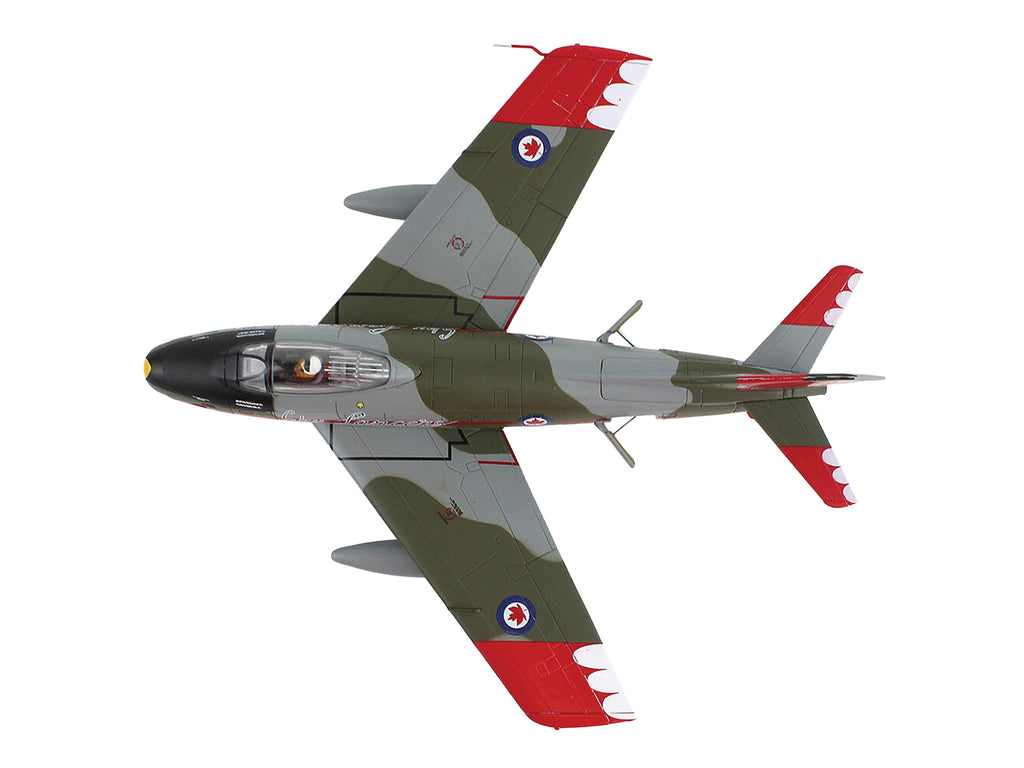 Canadair Sabre Mk.6 Fighter Aircraft "Sky Lancers" (1956) Royal Canadian Air Force "Air Power Series" 1/72 Diecast Model by Hobby Master - image 4