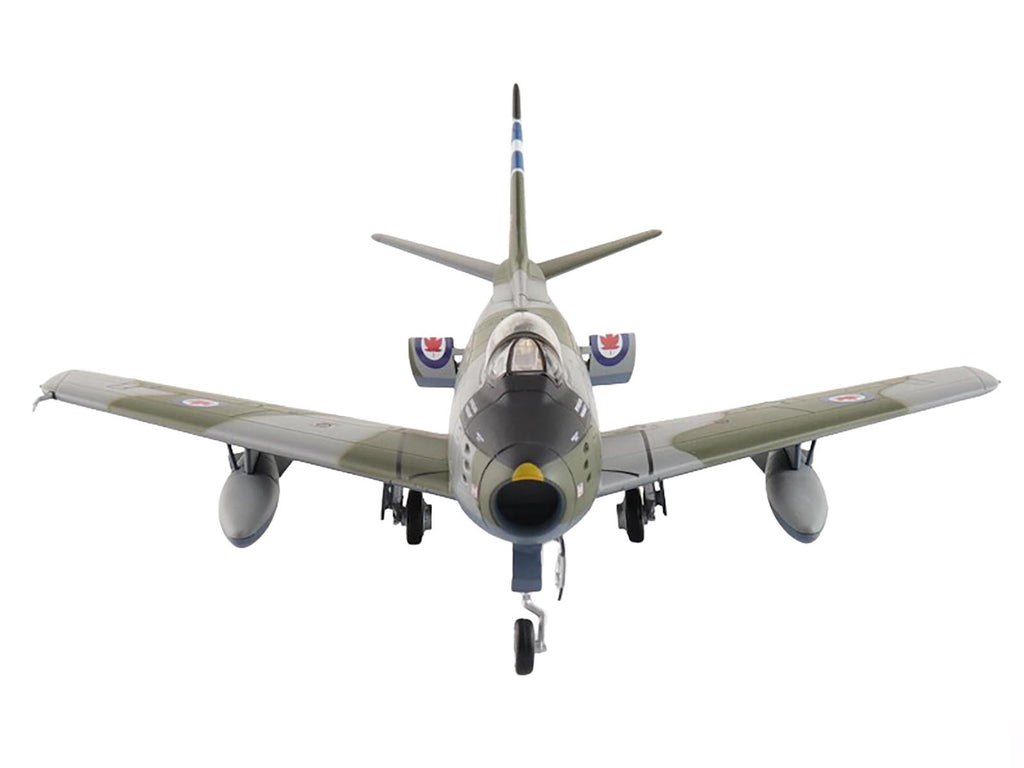 Canadair Sabre Mk.6 Fighter Aircraft "23622 430 Squadron" (1950s) Royal Canadian Air Force "Air Power Series" 1/72 Diecast Model by Hobby Master - image 5