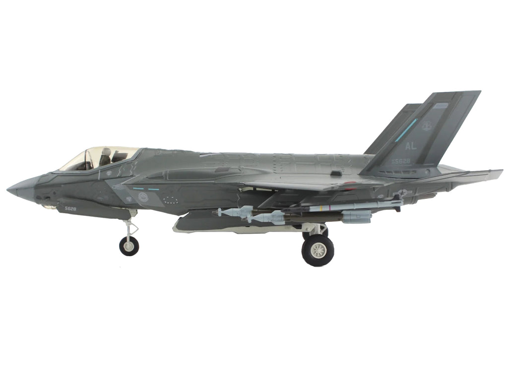 Lockheed Martin F-35A Lightning II Aircraft "100th Fighter Squadron Alabama Air National Guard" (2023) United States Air Force "Air Power Series" 1/72 Diecast Model by Hobby Master - image 2