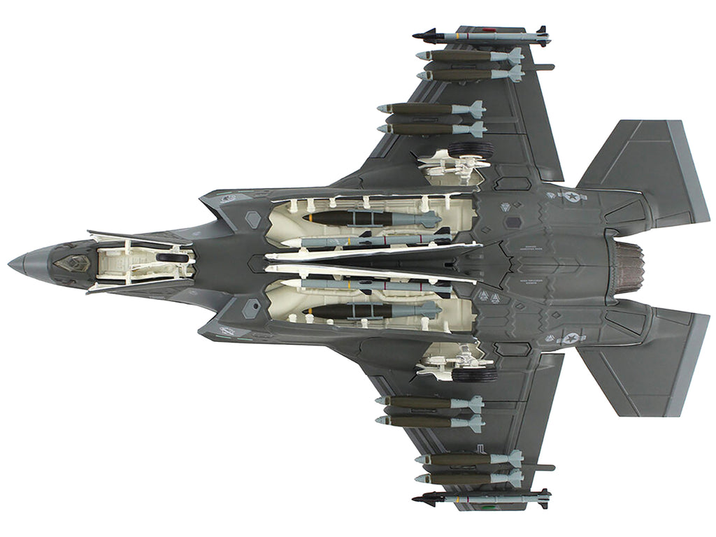 Lockheed Martin F-35A Lightning II Aircraft "5345 354th Operations Group Eielson Air Force Base Alaska" (2020s) United States Air Force "Air Power Series" 1/72 Diecast Model by Hobby Master - image 4