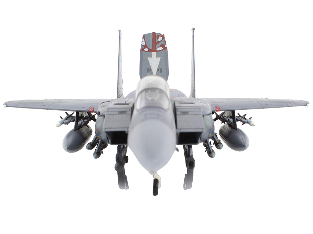 McDonnell Douglas F-15E Strike Eagle Fighter Aircraft "4th FW 75th Anniversary Seymour Johnson AFB" (2018) United States Air Force "Air Power Series" 1/72 Diecast Model by Hobby Master - image 3