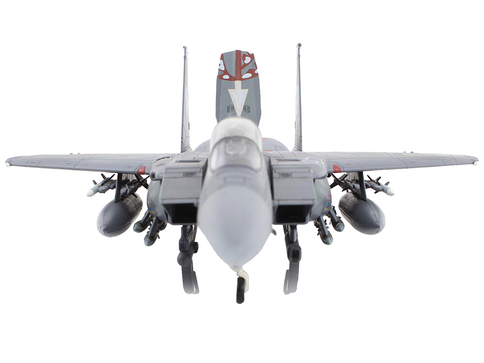 McDonnell Douglas F-15E Strike Eagle Fighter Aircraft "4th FW 75th Anniversary Seymour Johnson AFB" (2018) United States Air Force "Air Power Series" 1/72 Diecast Model by Hobby Master - image 3