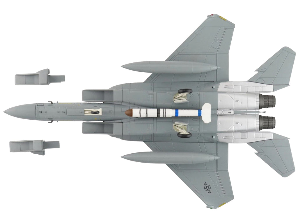 McDonnell Douglas F-15A Eagle Fighter Aircraft "76-0111 318th Fighter Interceptor Squadron" United States Air Force "Air Power Series" 1/72 Diecast Model by Hobby Master - image 4