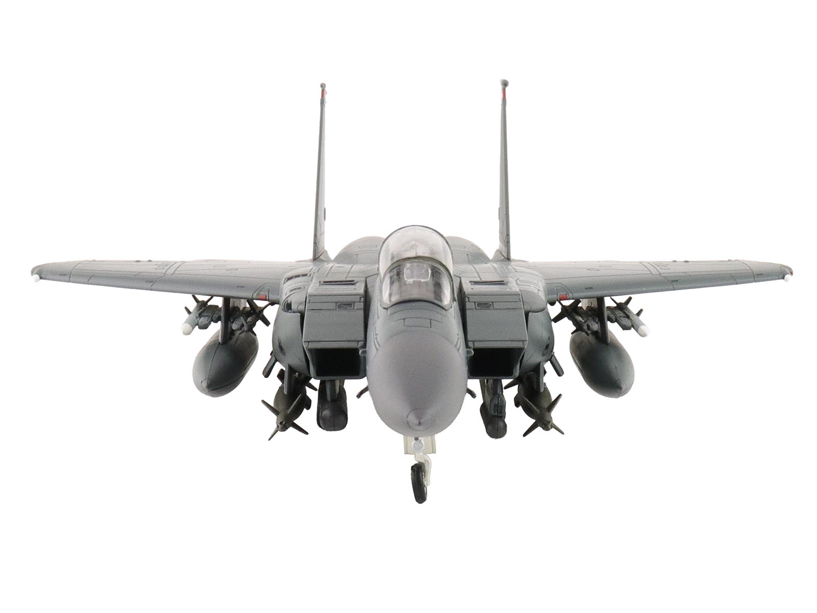 McDonnell Douglas F-15E Strike Eagle Fighter Aircraft "88-0705 90th Fighter Squadron Commanding Officer's Jet" (2005) United States Air Force "Air Power Series" 1/72 Diecast Model by Hobby Master - image 3