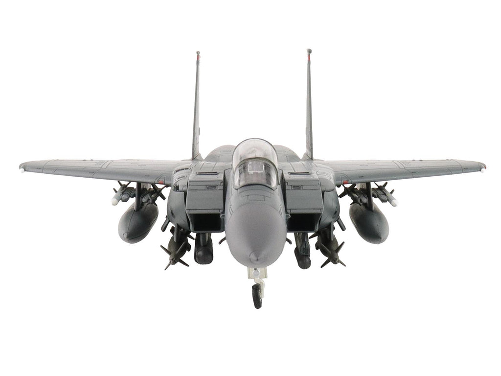 McDonnell Douglas F-15E Strike Eagle Fighter Aircraft "88-0705 90th Fighter Squadron Commanding Officer's Jet" (2005) United States Air Force "Air Power Series" 1/72 Diecast Model by Hobby Master - image 3