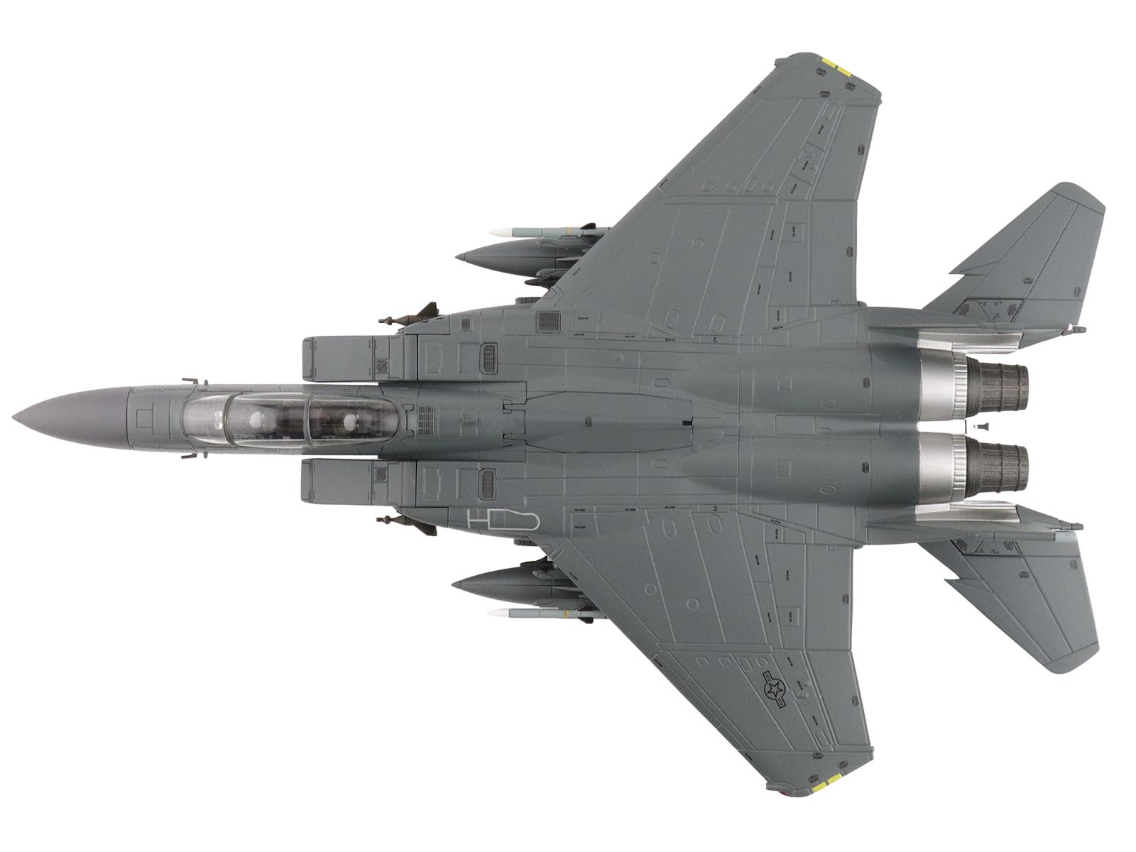 McDonnell Douglas F-15E Strike Eagle Fighter Aircraft "88-0705 90th Fighter Squadron Commanding Officer's Jet" (2005) United States Air Force "Air Power Series" 1/72 Diecast Model by Hobby Master - image 4