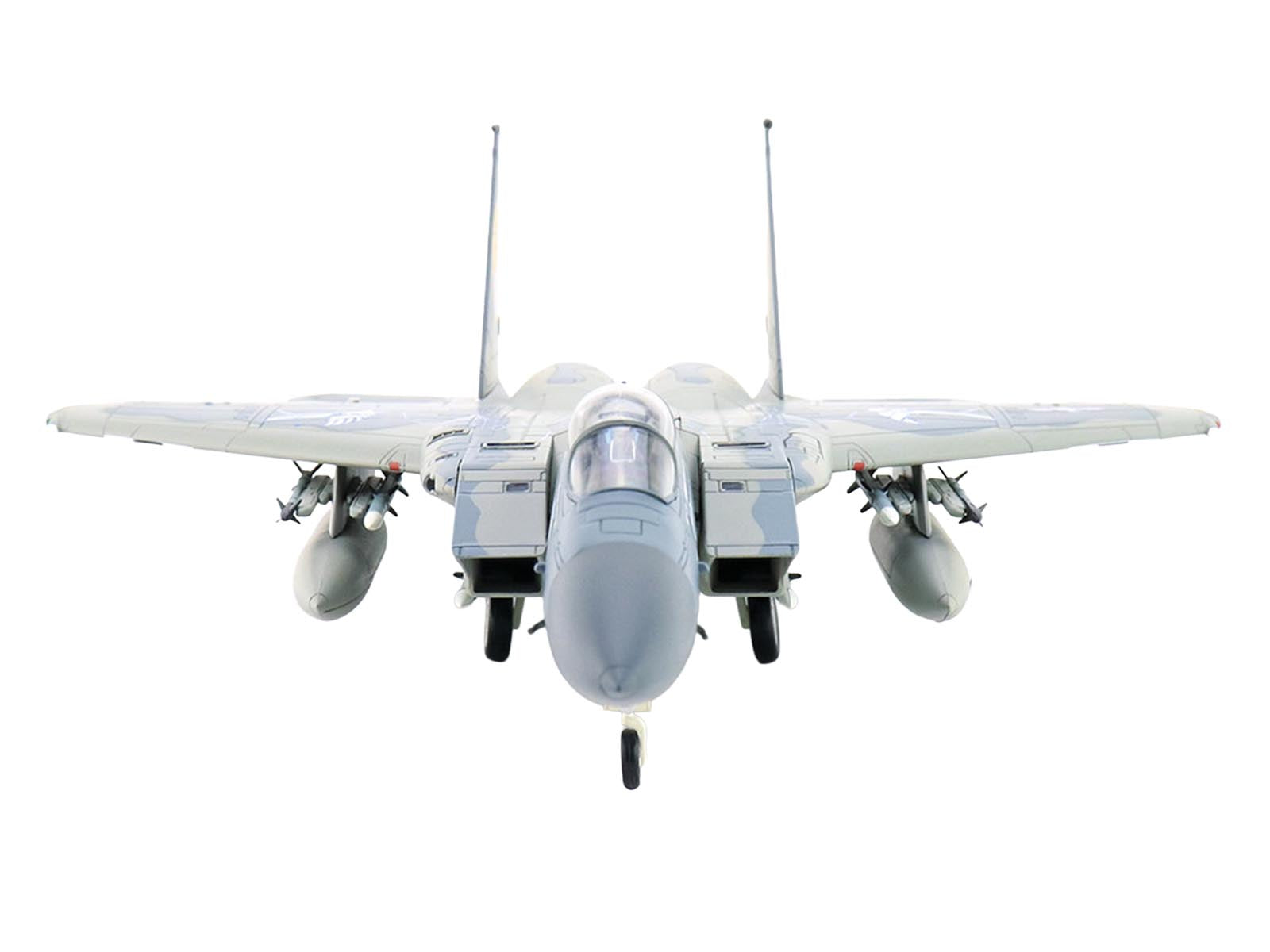 McDonnell Douglas F-15C Eagle Fighter Aircraft "86-0171 Florida ANG 75th Anniversary" (2022) United States Air Force "Air Power Series" 1/72 Diecast Model by Hobby Master
