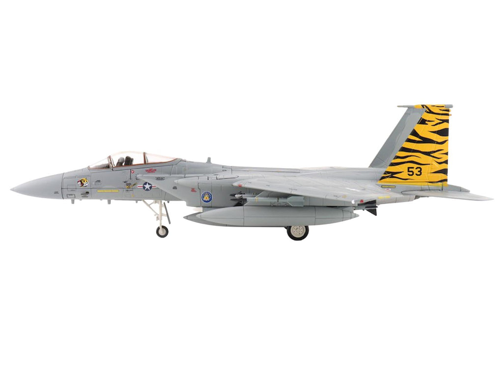 McDonnell Douglas F-15A Eagle Fighter Aircraft "NATO Tiger Meet 36th TFW 53rd TFS Bitburg AFB" (1981) United States Air Force "Air Power Series" 1/72 Diecast Model by Hobby Master - image 2