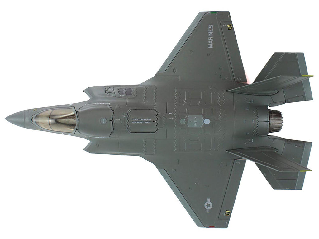 Lockheed Martin F-35B Lightning II Aircraft (Beast Mode) "Black Death VMFA-542 MCAS Cherry Point" (2023) United States Marine Corps "Air Power Series" 1/72 Diecast Model by Hobby Master - image 4