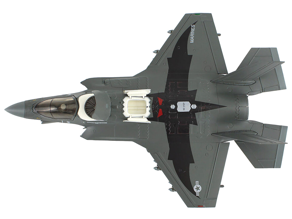 Lockheed F-35B Lightning II Aircraft (Beast Mode) "169623 VMFA-242 Bats Iwakuni Japan" (2024) United States Marine Corps "Air Power Series" 1/72 Diecast Model by Hobby Master - image 4