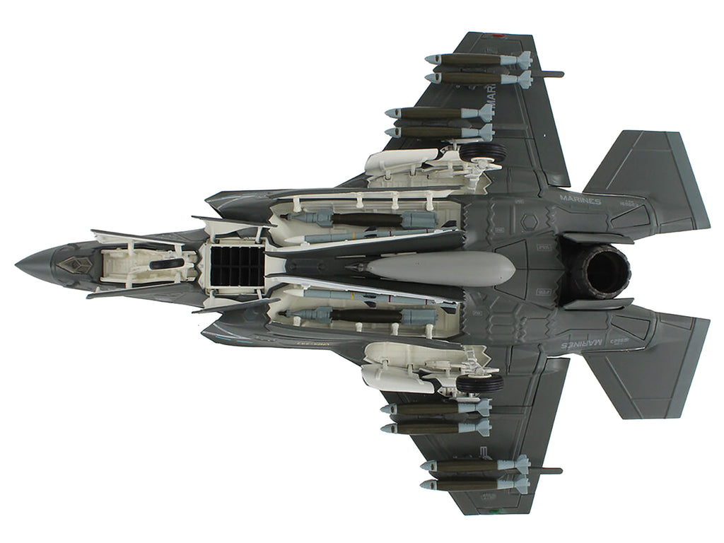 Lockheed F-35B Lightning II Aircraft (Beast Mode) "169623 VMFA-242 Bats Iwakuni Japan" (2024) United States Marine Corps "Air Power Series" 1/72 Diecast Model by Hobby Master - image 5