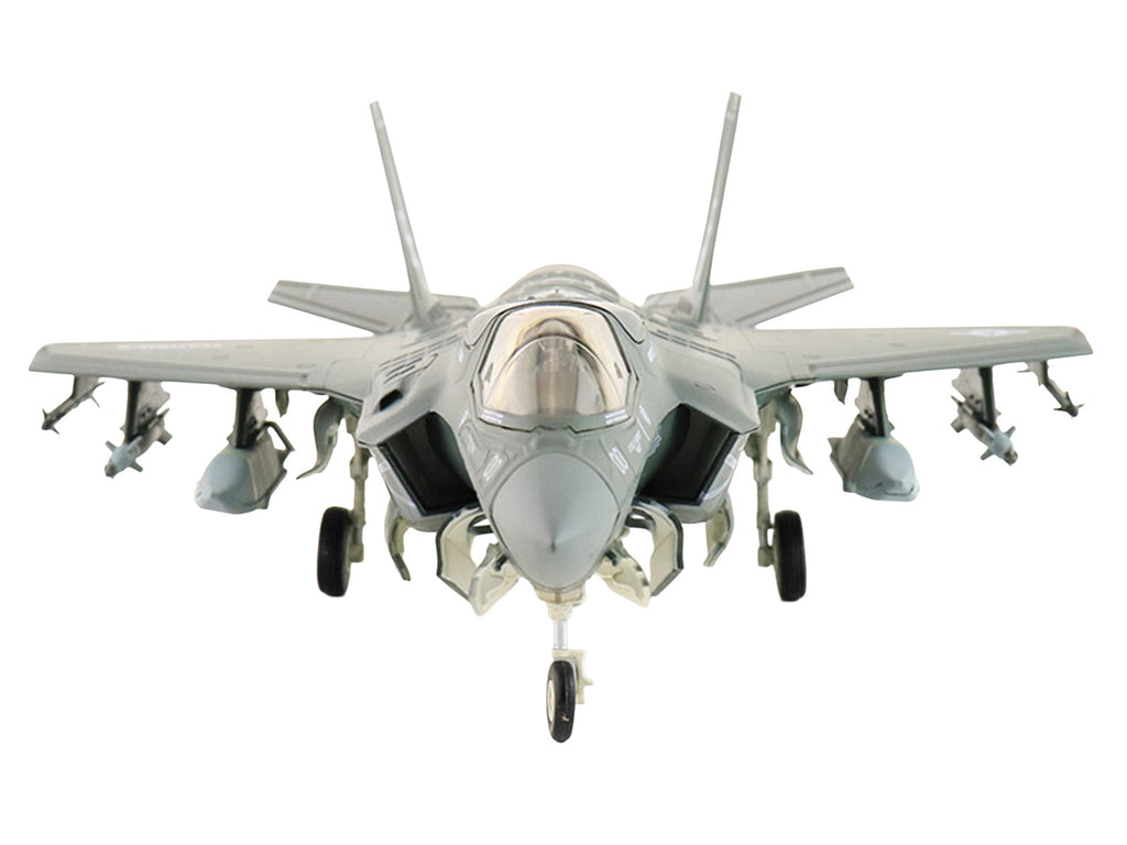 Lockheed Martin F-35B Lightning II Aircraft (Beast Mode) "170533 VMFA-533 Hawks" (2025) United States Marine Corps "Air Power Series" 1/72 Diecast Model by Hobby Master - image 3