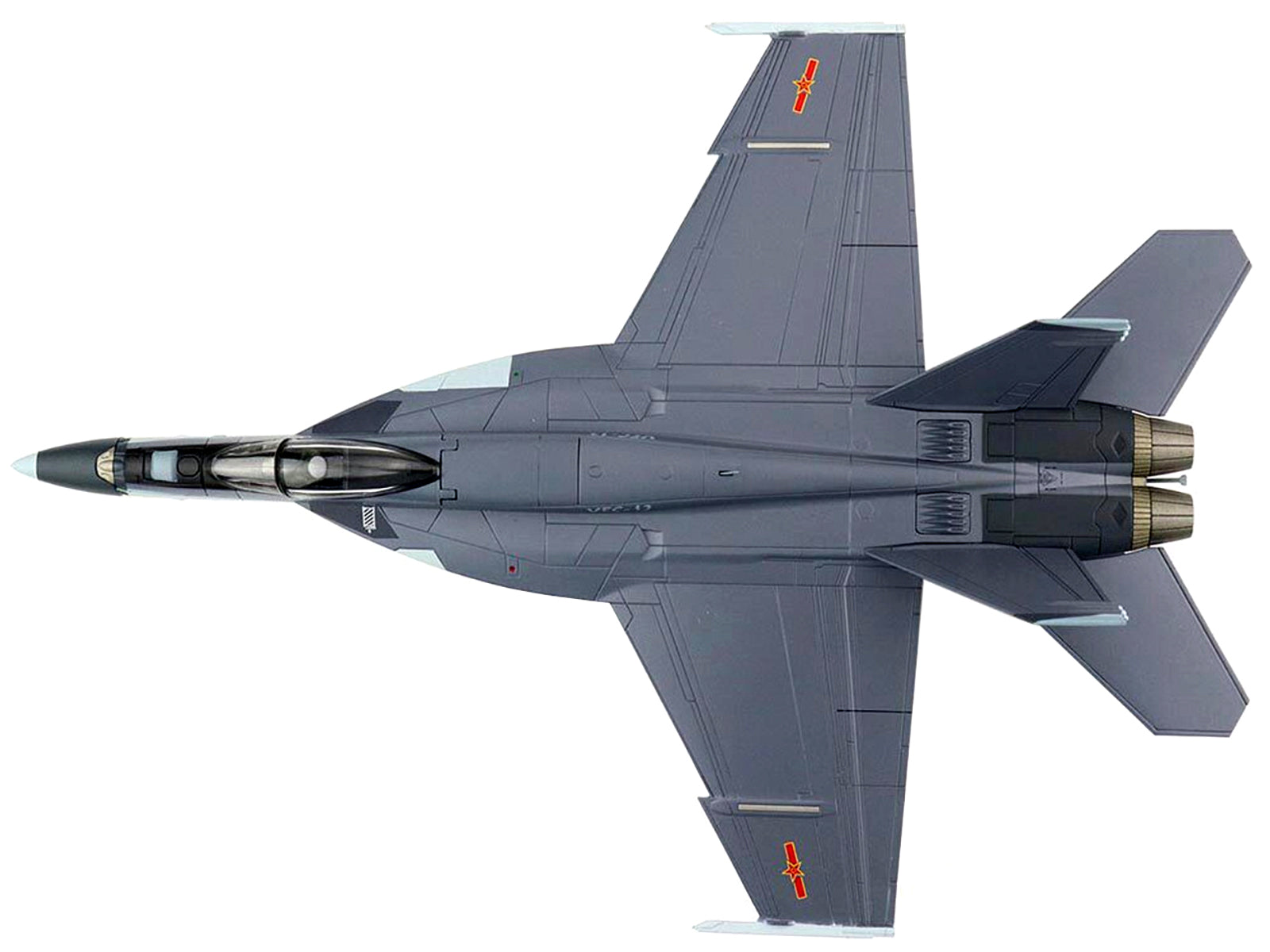Boeing F/A-18E Super Hornet Fighter Aircraft "VFC-12 US NAVY NAS Oceana" (June 2021) "Air Power Series" 1/72 Diecast Model by Hobby Master - image 4