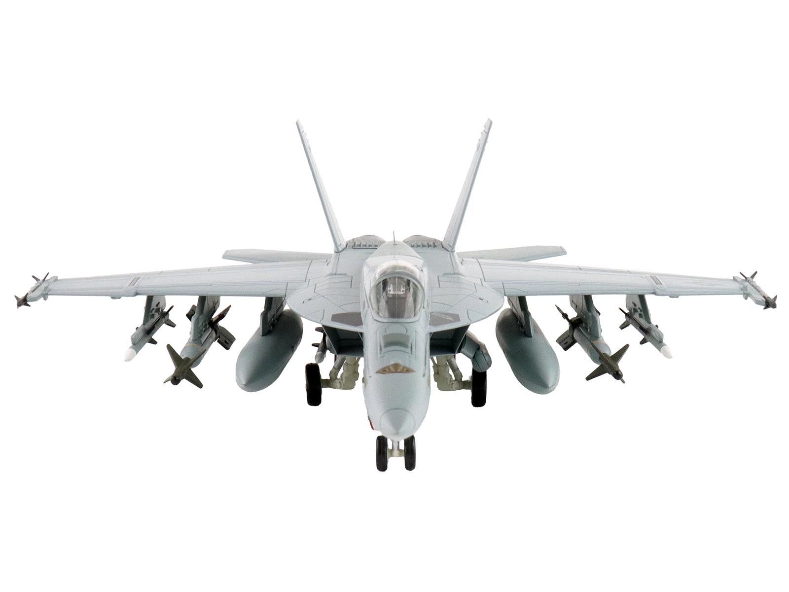 Boeing F/A-18E Super Hornet Fighter Aircraft "Dagger Team (with decals)" United States Navy "Air Power Series" 1/72 Diecast Model by Hobby Master - image 3