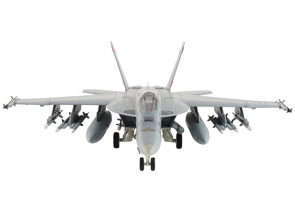 Boeing F/A-18E Super Hornet Fighter Aircraft "168910 Golden Warriors VFA-87 Operation Inherent Resolve" (2017) United States Navy "Air Power Series" 1/72 Diecast Model by Hobby Master - image 3