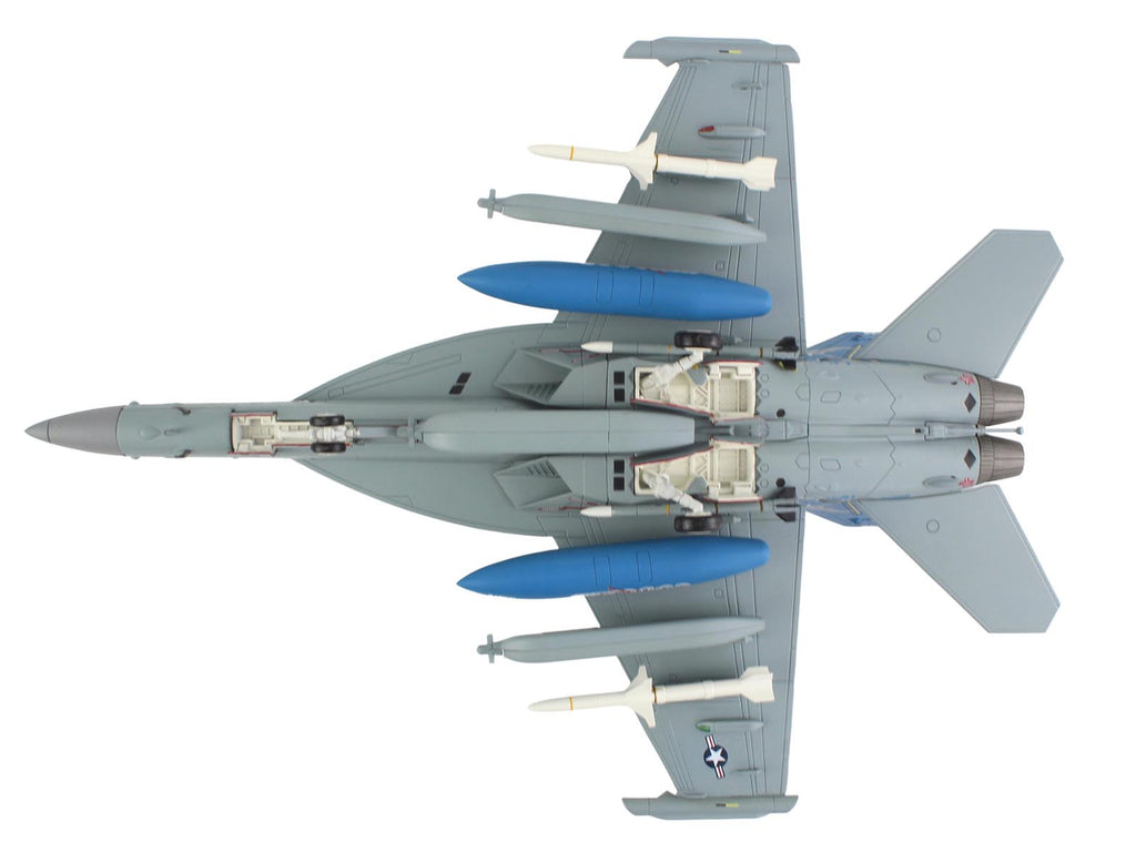 Boeing EA-18G Growler Aircraft "168256 VAQ-139 Cougars" (2025) United States Navy "Air Power Series" 1/72 Diecast Model by Hobby Master - image 5