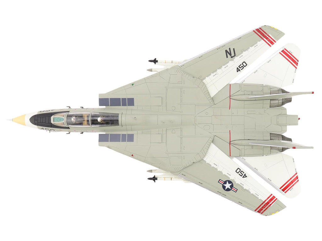 Grumman F-14A Tomcat Fighter Aircraft "VFA-124 Gunfighters" (1978) United States Navy "Air Power Series" 1/72 Diecast Model by Hobby Master
