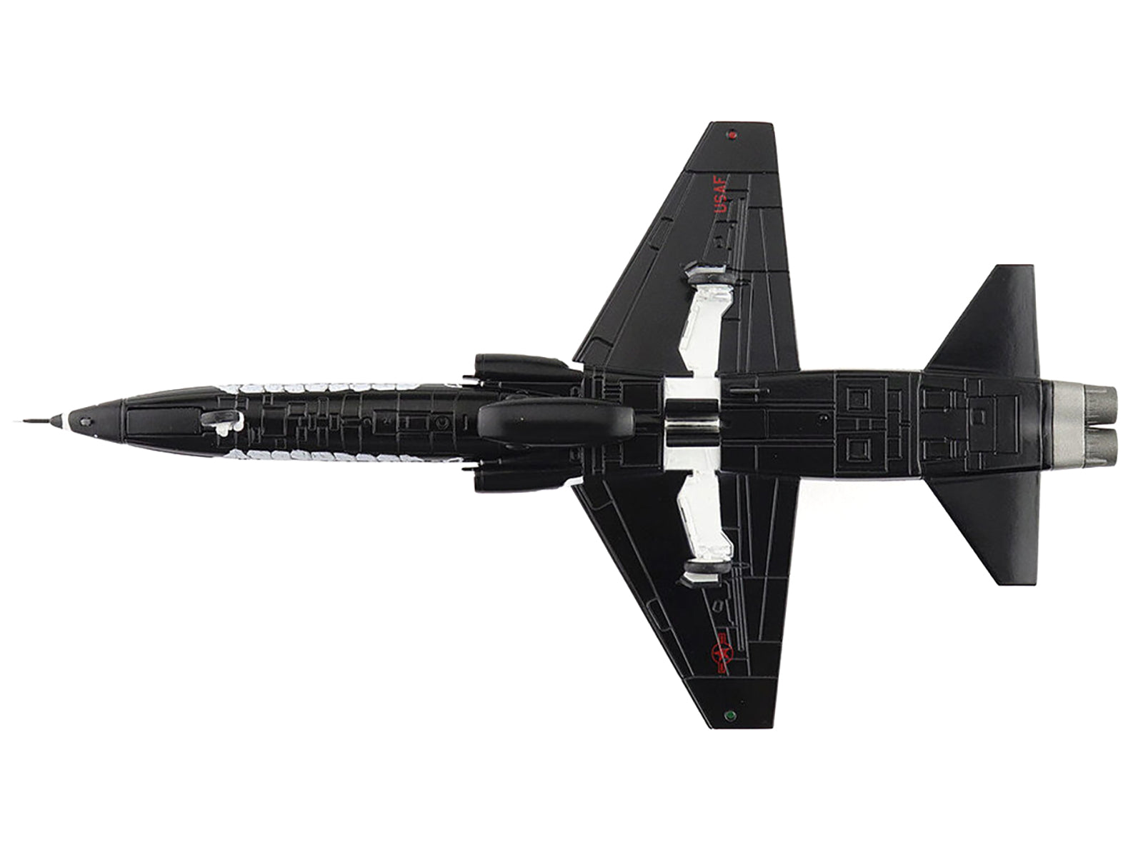 Northrop T-38C Talon Aircraft "65-10331 FAIP Scheme 87th FTS Laughlin AFB" (2021) United States Air Force "Air Power Series" 1/72 Diecast Model by Hobby Master - image 5