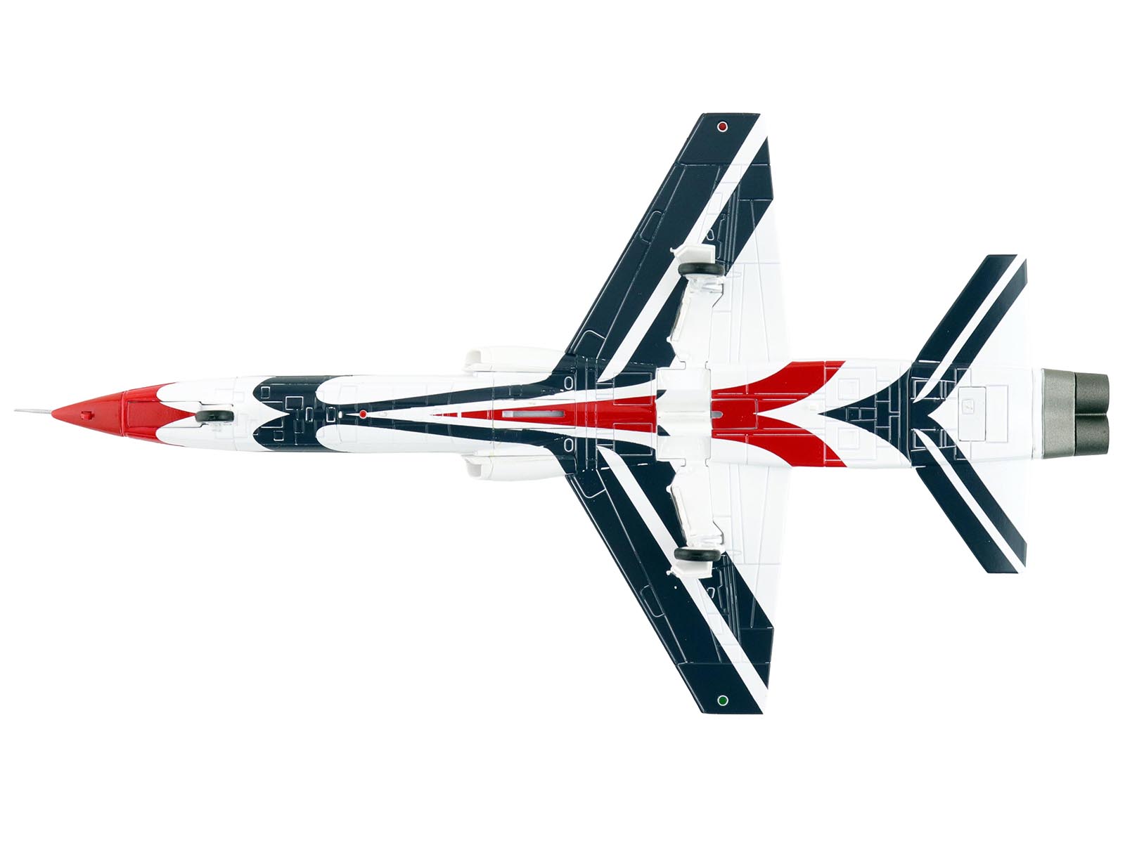 Northrop T-38 NASA Aircraft "#1 Thunderbirds" (1970s) United States Air Force "Air Power Series" 1/72 Diecast Model by Hobby Master - image 5