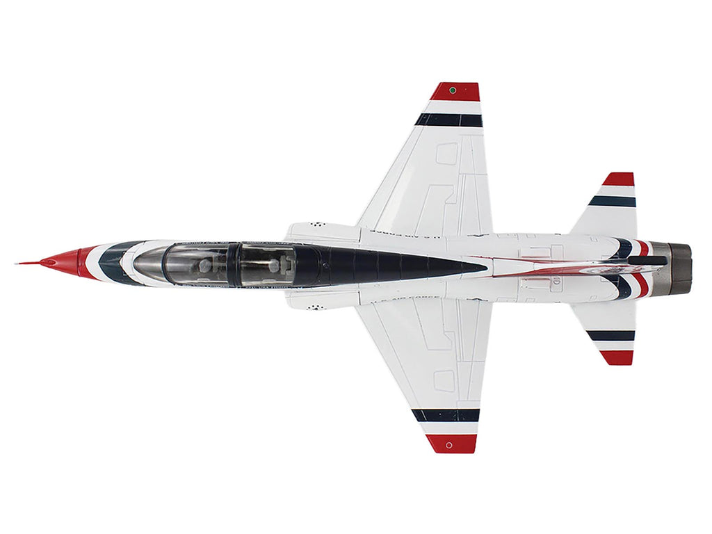 Northrop T-38 NASA Aircraft "#1 Thunderbirds Bicentennial Scheme" (1976) United States Air Force "Air Power Series" 1/72 Diecast Model by Hobby Master - image 4