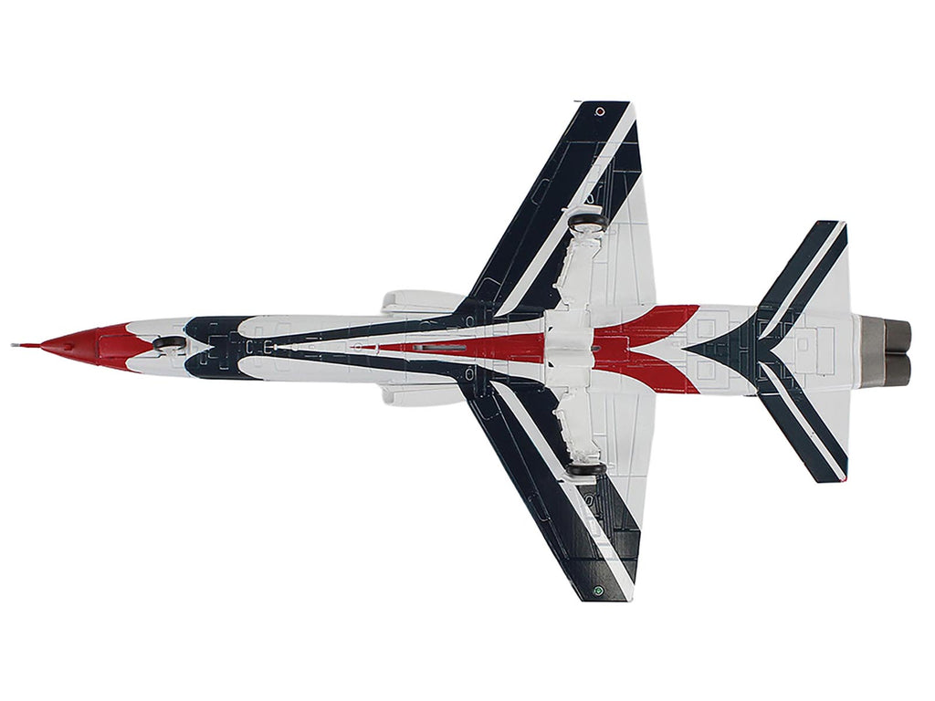 Northrop T-38 NASA Aircraft "#1 Thunderbirds Bicentennial Scheme" (1976) United States Air Force "Air Power Series" 1/72 Diecast Model by Hobby Master - image 5