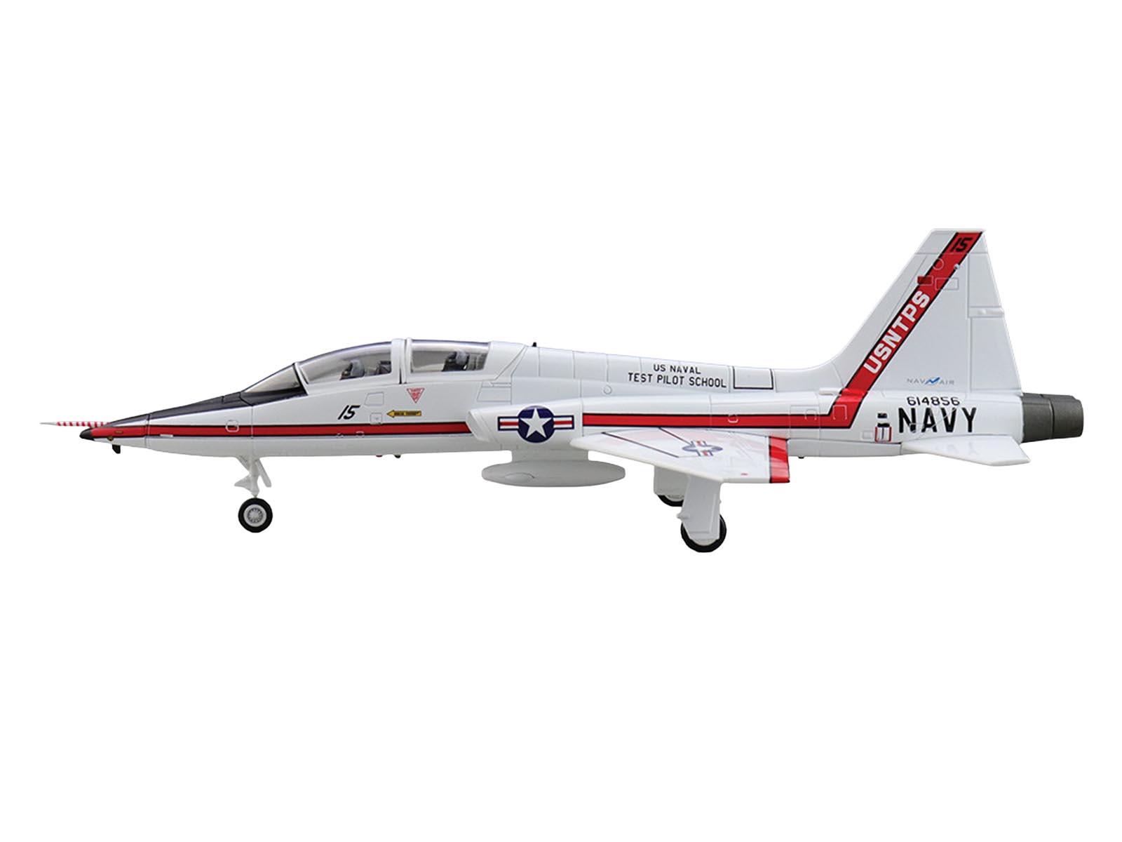 Northrop T-38A Talon Aircraft "61-0856 United States Naval Test Pilot School NAS Patuxent River NASA" (2005) United States Navy "Air Power Series" 1/72 Diecast Model by Hobby Master