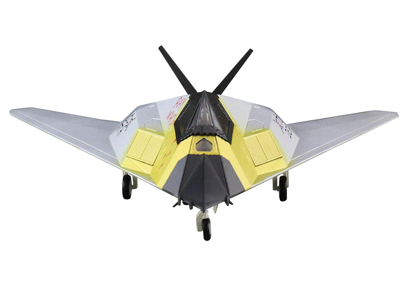 Lockheed F-117A Nighthawk Stealth Aircraft "Toxic Death" (1991) "Air Power Series" 1/72 Diecast Model by Hobby Master - image 2