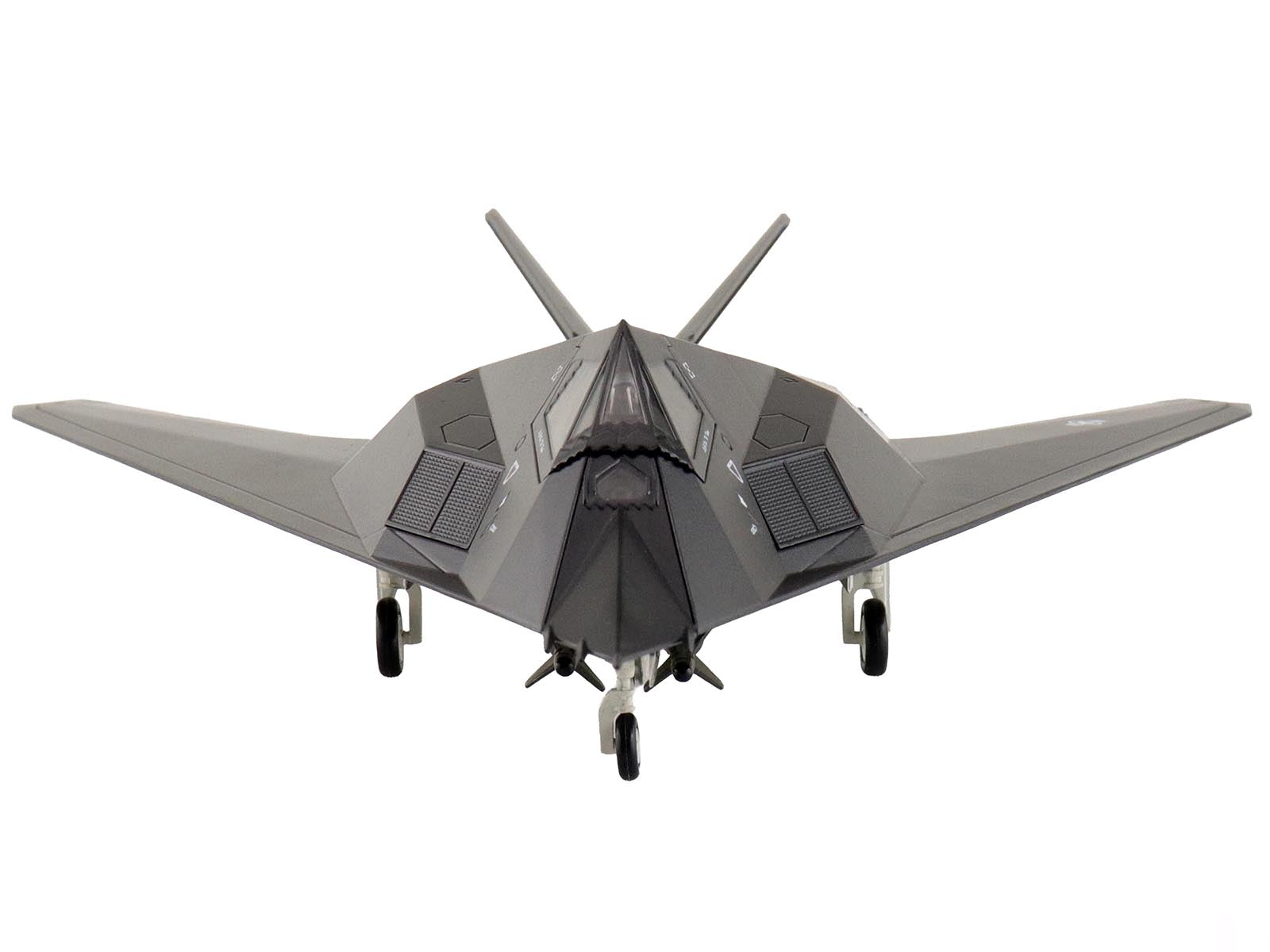 Lockheed F-117A Nighthawk Stealth Aircraft "84-0809" (2022) United States Air Force "Air Power Series" 1/72 Diecast Model by Hobby Master - image 3