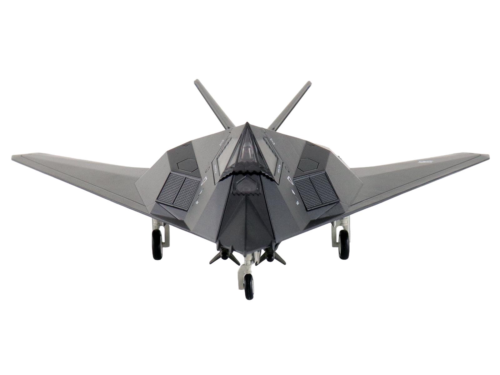 Lockheed YF-117 Nighthawk Stealth Aircraft "79-10782 410th FTS Edwards AFB" (2005) United States Air Force "Air Power Series" 1/72 Diecast Model by Hobby Master - image 3
