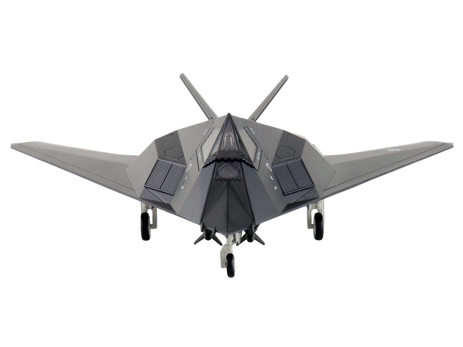 Lockheed YF-117 Nighthawk Stealth Aircraft "79-10782 410th FTS Edwards AFB" (2005) United States Air Force "Air Power Series" 1/72 Diecast Model by Hobby Master - image 3
