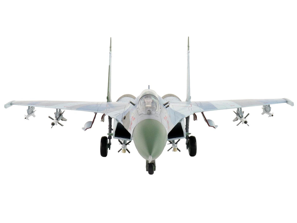 Sukhoi Su-27 Flanker-B Fighter Aircraft "Red 36 Barents Sea 941st IAP" (1987) Soviet Air Force "Air Power Series" 1/72 Diecast Model by Hobby Master - image 5