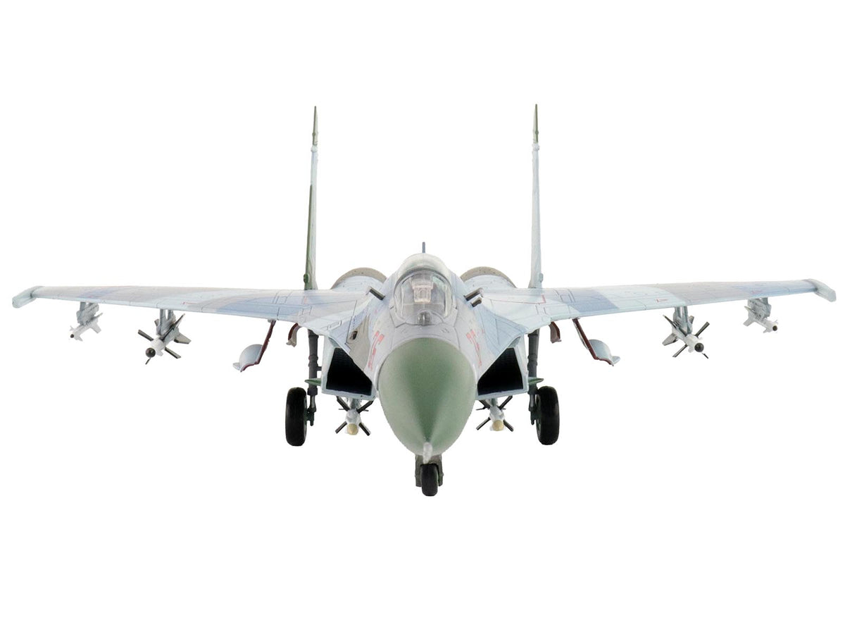 Sukhoi Su-27 Flanker-B Fighter Aircraft "Red 36 Barents Sea 941st IAP" (1987) Soviet Air Force "Air Power Series" 1/72 Diecast Model by Hobby Master - image 5