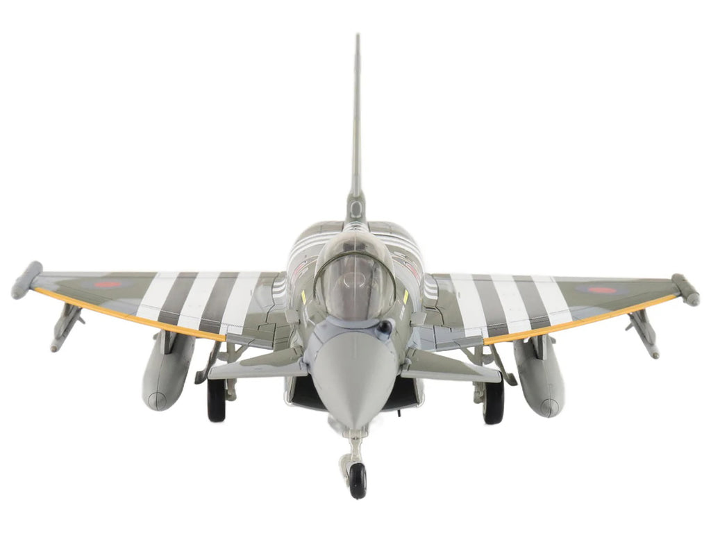 Eurofighter Typhoon FGR4 Fighter Aircraft "ZJ913 FM-G" (2024) British Royal Air Force "Air Power Series" 1/72 Diecast Model by Hobby Master - image 3