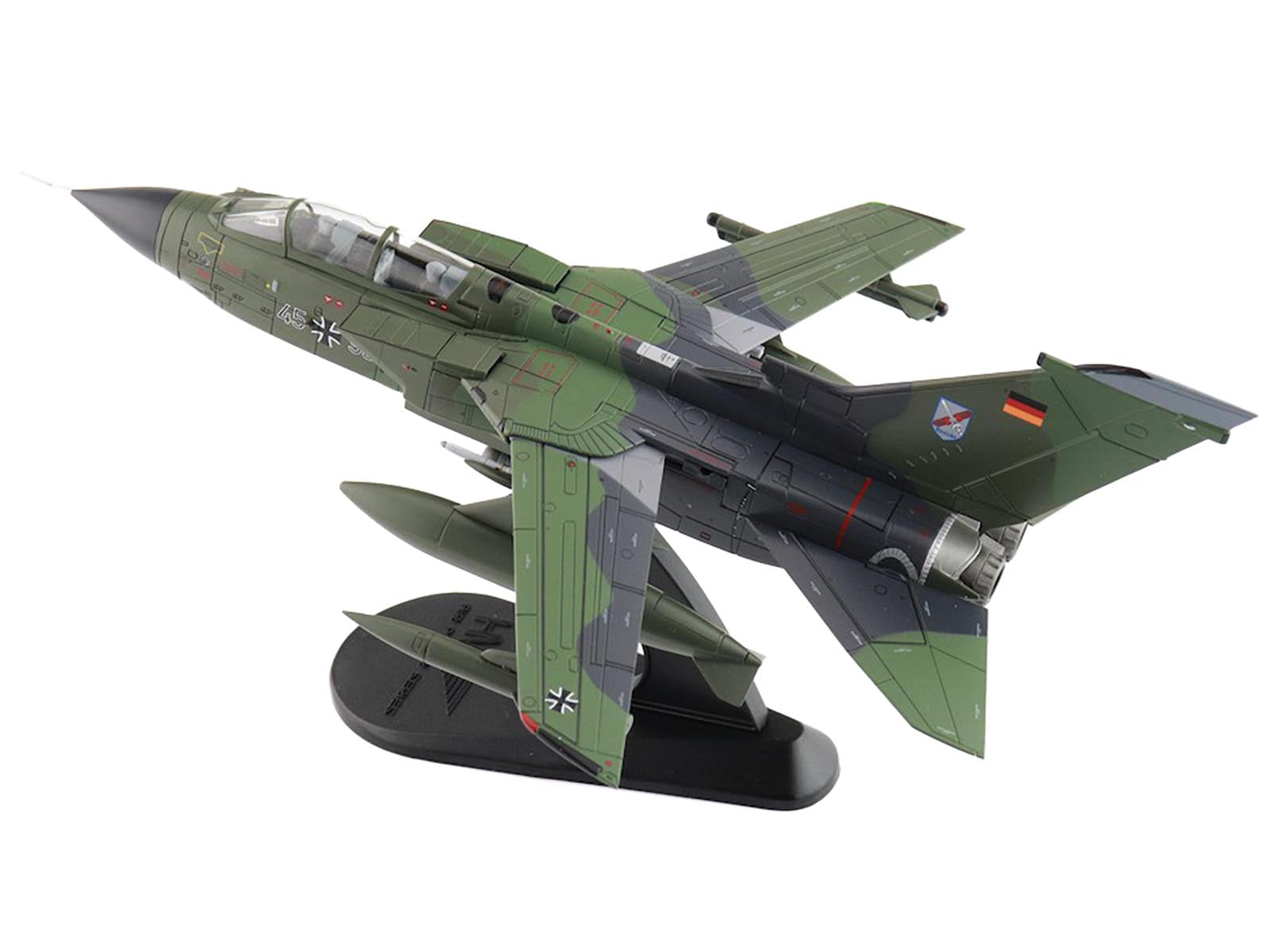 Panavia Tornado IDS Fighter-Bomber Aircraft "Norm 83B 45+95 JaBoG 31 'Boelcke' Norvenich Germany" (2008) German Luftwaffe "Air Power Series" 1/72 Diecast Model by Hobby Master - image 3