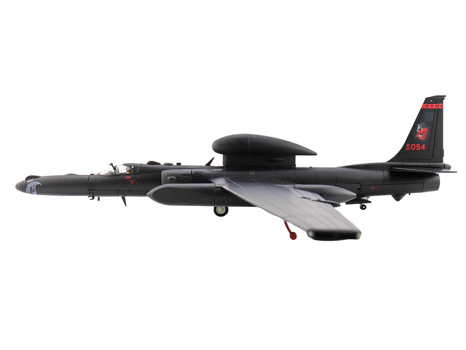 Lockheed U-2S Dragon Lady Aircraft "80-1094 RAF Fairford Royal International Air Tattoo" (2025) United States Air Force "Air Power Series" 1/72 Diecast Model by Hobby Master - image 2