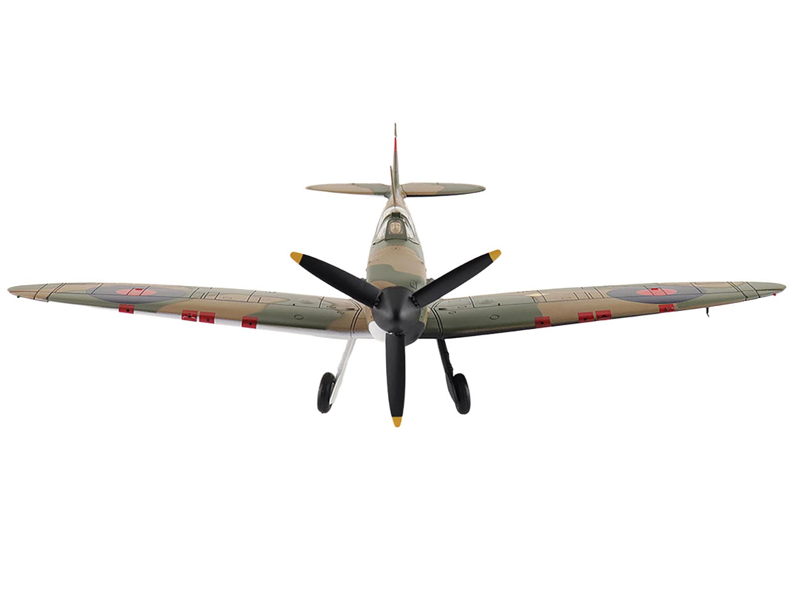 Supermarine Spitfire Mk.1a Fighter Aircraft "J/P9374 Dunkirk" British Royal Air Force "Air Power Series" 1/48 Diecast Model by Hobby Master - image 3