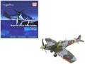 Supermarine Spitfire Mk Vb Fighter Aircraft "EN921 Flying Officer Jack Sheppard No. 401 Squadron" (1943) Royal Canadian Air Force "Air Power Series" 1/48 Diecast Model by Hobby Master