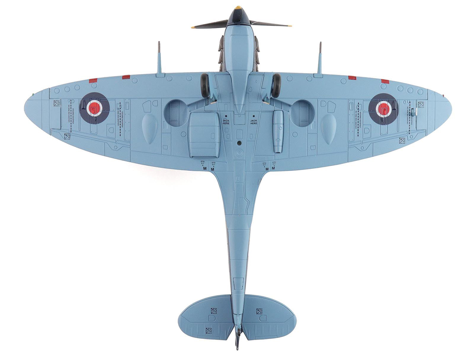 Supermarine Spitfire Mk.Vb Trop Fighter Aircraft "EP706 George Beurling No. 249 Squadron Malta" (1942) British Royal Air Force "Air Power Series" 1/48 Diecast Model by Hobby Master - image 5