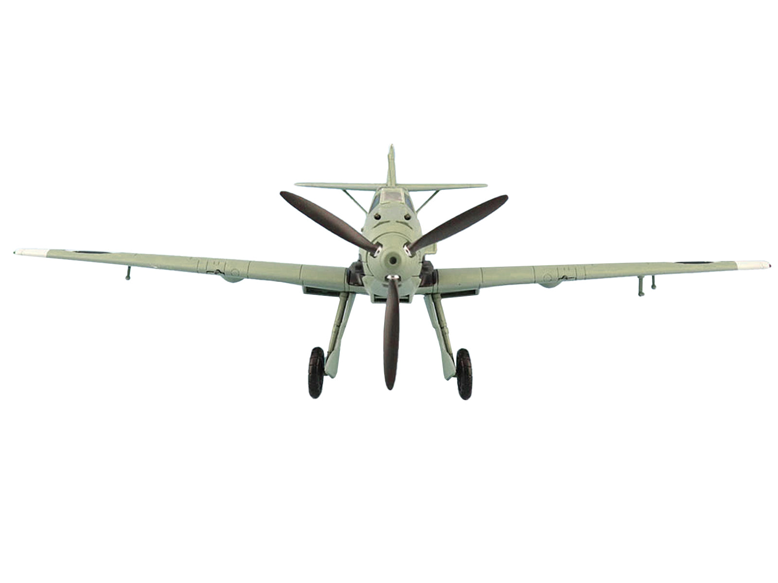 Messerschmitt BF 109E-3 Fighter Aircraft "Hauptmann Siebelt Reents Spanish Civil War" (1939) "Air Power Series" 1/48 Diecast Model by Hobby Master - image 3