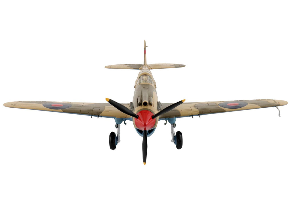Curtiss P-40 Warhawk Tomahawk Mk IIB Aircraft "LD-C Clive Caldwell No. 250 Squadron North Africa" (1942) British Royal Air Force "Air Power Series" 1/48 Diecast Model by Hobby Master - image 5