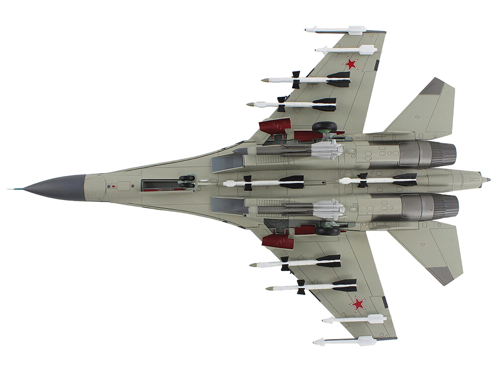 Sukhoi Su-30Mk Flanker Fighter Aircraft "502" (2011) Russian Air Force "Air Power Series" 1/72 Diecast Model by Hobby Master - image 4
